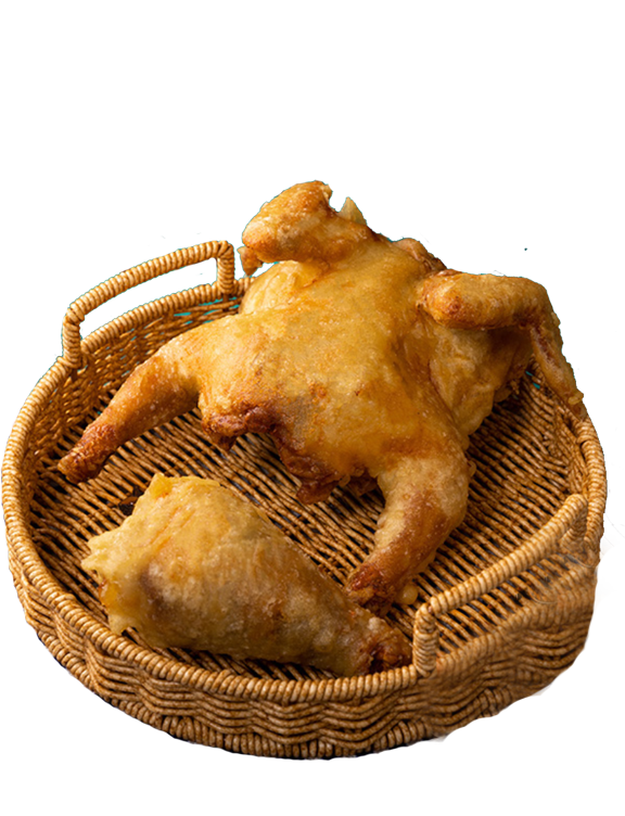 炸整鸡+大吉腿